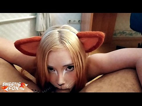 ❤️ Kitsune nqos dick thiab cum hauv nws lub qhov ncauj ❤ Liab porn ntawm peb ❌️ Ib